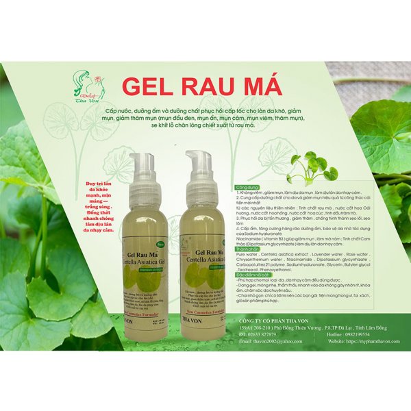 Gel Rau Má 60 gam  