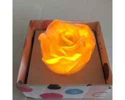 Xà bông glycerin hoa hồng cam  60 gam