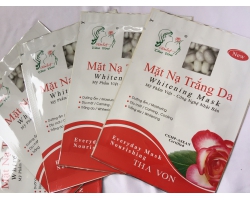 Mặt nạ dưỡng trắng chất liệu lụa