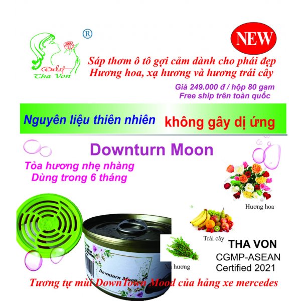 Sáp Thơm Ô Tô Downturn Moon  